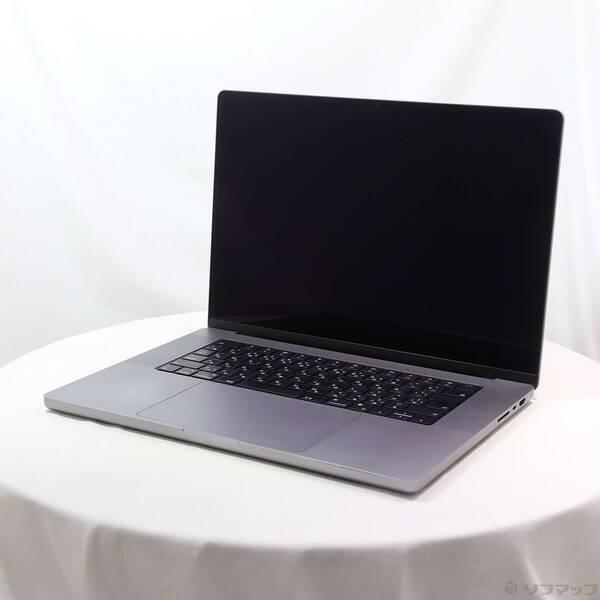 〔中古〕MacBook Pro 16.2-inch Late-2021 MK183J／A Apple M1 Pro 10コアCPU_16コアGPU 16GB SSD512GB スペースグレイ 〔26.3 Tahoe〕〔269-ud〕 | 