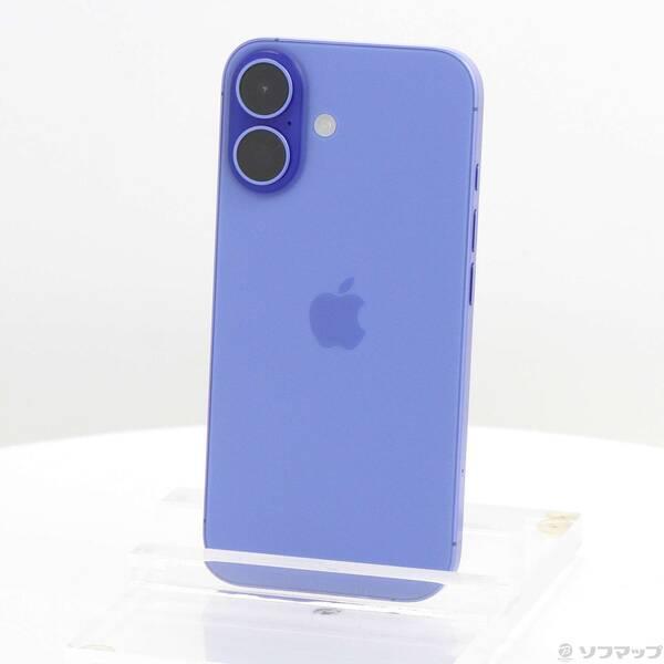 〔中古〕Apple(アップル) iPhone16 128GB ウルトラマリン MYDU3J／A SIMフリー〔371-ud〕 | 