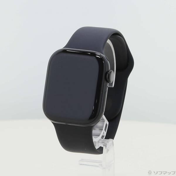 〔中古〕Apple(アップル) Apple Watch Series 10 GPS 42mm ジェットブラックアルミニウムケース ブラックスポーツバンド〔262-ud〕 | 