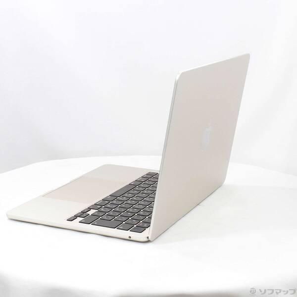 〔中古〕Apple(アップル) MacBook Air 13.6-inch Mid-2022 MLY23J／A Apple M2 8コアCPU_10コアGPU 16GB SSD1TB スターライト 〔26.3 Tahoe〕〔368-ud〕 |  | 01