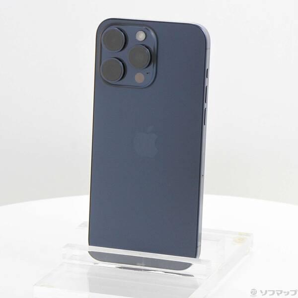 中古〕Apple(アップル) iPhone15 Pro Max 256GB ブルーチタニウム