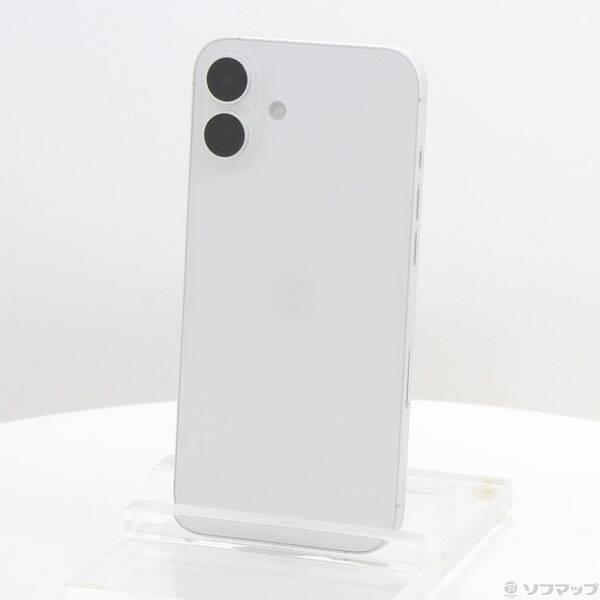 〔中古〕Apple(アップル) iPhone16 Plus 256GB ホワイト MXVH3J／A SIMフリー〔371-ud〕 | 
