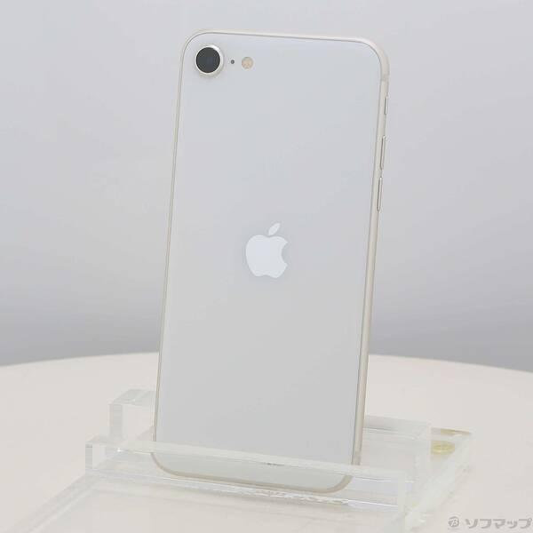 〔中古〕Apple(アップル) iPhone SE 第3世代 64GB スターライト MMYD3J／A SIMフリー〔305-ud〕 | 