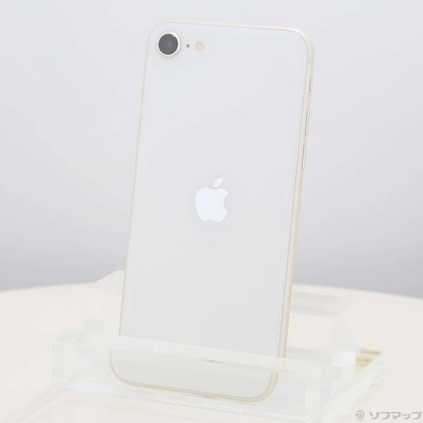 〔中古〕Apple(アップル) iPhone SE 第3世代 64GB スターライト MMYD3J／A SIMフリー〔344-ud〕 | 