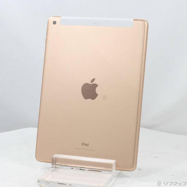 〔中古〕Apple(アップル) iPad 第6世代 128GB ゴールド MRM22J／A docomoロック解除SIMフリー〔377-ud〕 | 