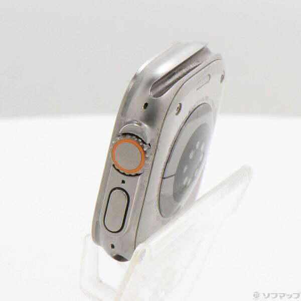 〔中古〕Apple(アップル) Apple Watch Ultra GPS + Cellular 49mm チタニウムケース バンド無し〔377-ud〕 |  | 01