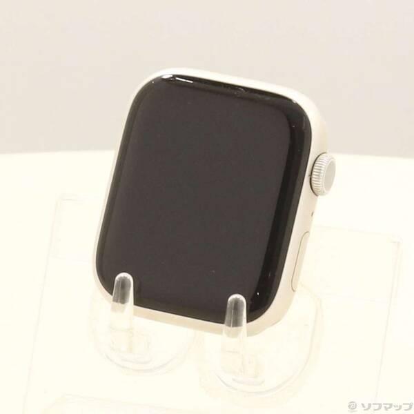 〔中古〕Apple(アップル) Apple Watch Series 8 GPS 45mm スターライトアルミニウムケース バンド無し〔258-ud〕 | 