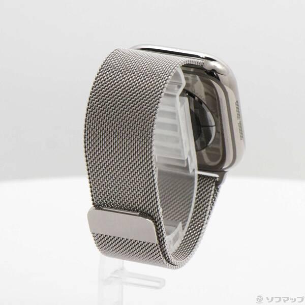 〔中古〕Apple(アップル) Apple Watch Series 10 GPS + Cellular 46mm ナチュラルチタニウムケース ナチュラルミラネーゼループ〔262-ud〕 |  | 02