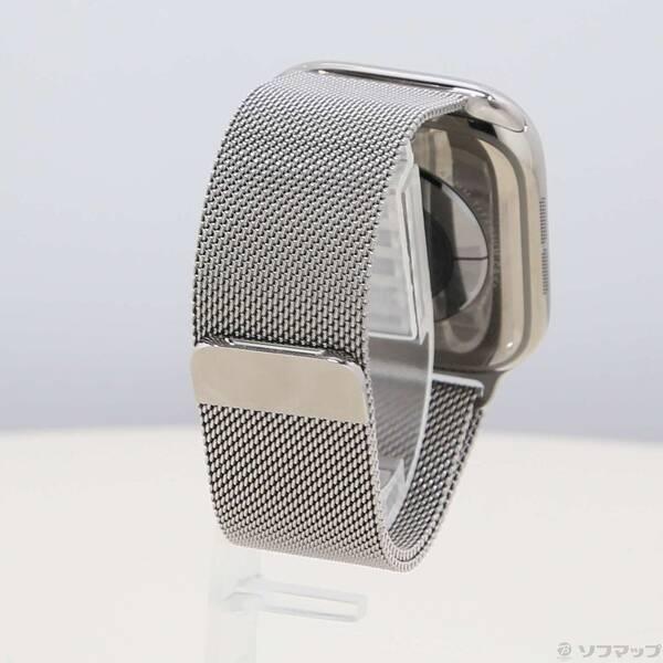 〔中古〕Apple(アップル) Apple Watch Series 10 GPS + Cellular 46mm ナチュラルチタニウムケース ナチュラルミラネーゼループ〔262-ud〕 |  | 02
