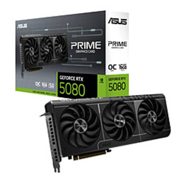 〔中古〕ASUS(エイスース) PRIME GeForce RTX 5080 16GB GDDR7 OC Edition PRIME-RTX5080-O16G〔377-ud〕 | 