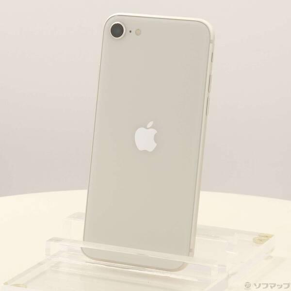 〔中古〕Apple(アップル) iPhone SE 第3世代 64GB スターライト MMYD3J／A SIMフリー〔258-ud〕 | 