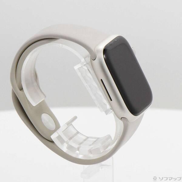 〔中古〕Apple(アップル) Apple Watch Series 8 GPS 41mm スターライトアルミニウムケース スターライトスポーツバンド〔262-ud〕 |  | 03