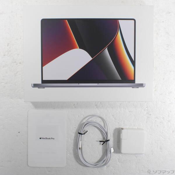 〔中古〕MacBook Pro 14.2-inch Late-2021 MKGP3J／A Apple M1 Pro 8コアCPU_14コアGPU 16GB SSD512GB スペースグレイ 〔26.3 Tahoe〕〔269-ud〕 |  | 04