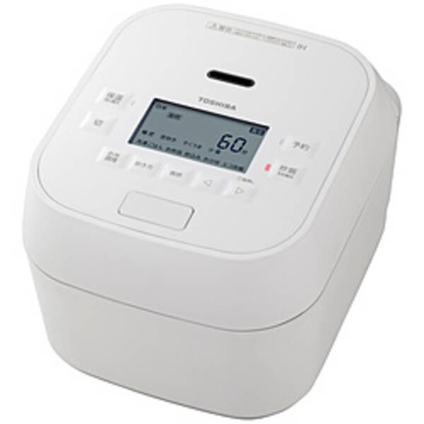 〔中古〕TOSHIBA(東芝) 〔展示品〕 炊飯ジャー 炎匠炊き グランホワイト RC-10HGX(W) ［5.5合 ／圧力IH］〔198-ud〕 | 