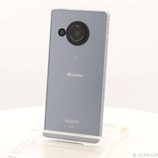 〔中古〕SHARP(シャープ) AQUOS R8 256GB ブルー SH-52D docomo SIMフリー〔349-ud〕 | 