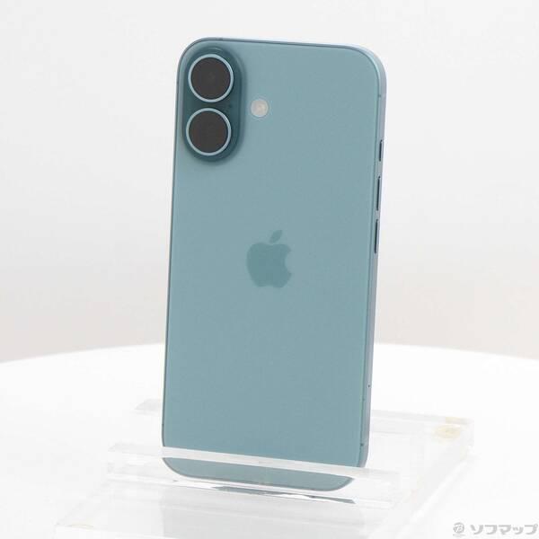 〔中古〕Apple(アップル) iPhone16 128GB ティール MYDV3J／A SIMフリー〔305-ud〕 | 