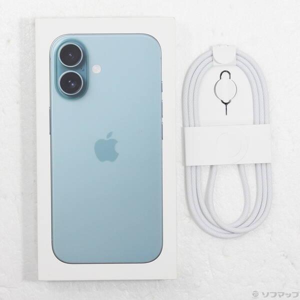 〔中古〕Apple(アップル) iPhone16 128GB ティール MYDV3J／A SIMフリー〔305-ud〕 |  | 04