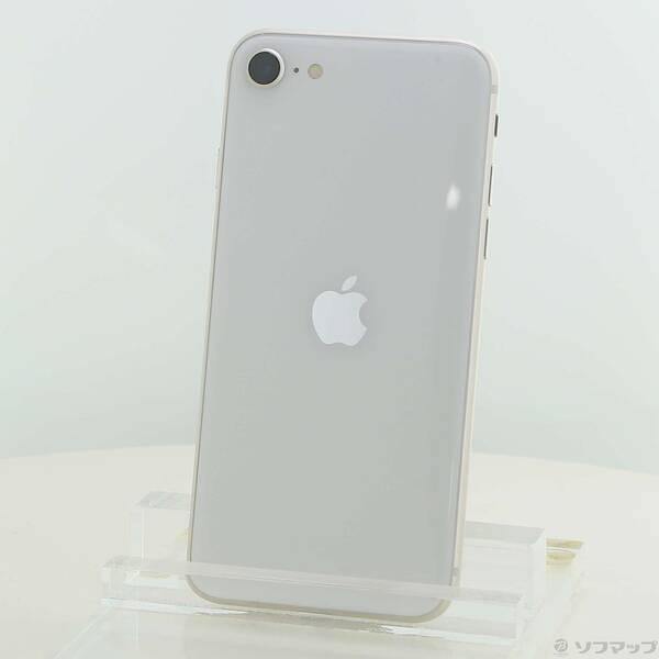 〔中古〕Apple(アップル) iPhone SE 第3世代 64GB スターライト MMYD3J／A SIMフリー〔262-ud〕 | 