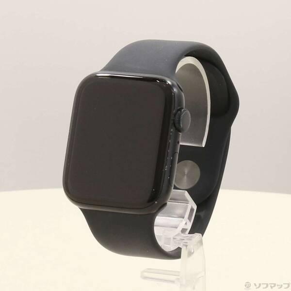 〔中古〕Apple(アップル) Apple Watch SE 第2世代 GPS 44mm ミッドナイトアルミニウムケース ミッドナイトスポーツバンド〔262-ud〕 | 