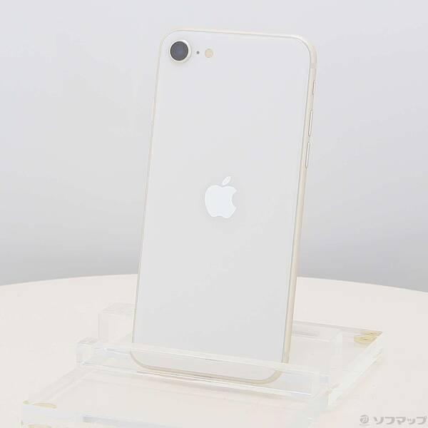 〔中古〕Apple(アップル) iPhone SE 第3世代 64GB スターライト MMYD3J／A SIMフリー〔198-ud〕 | 