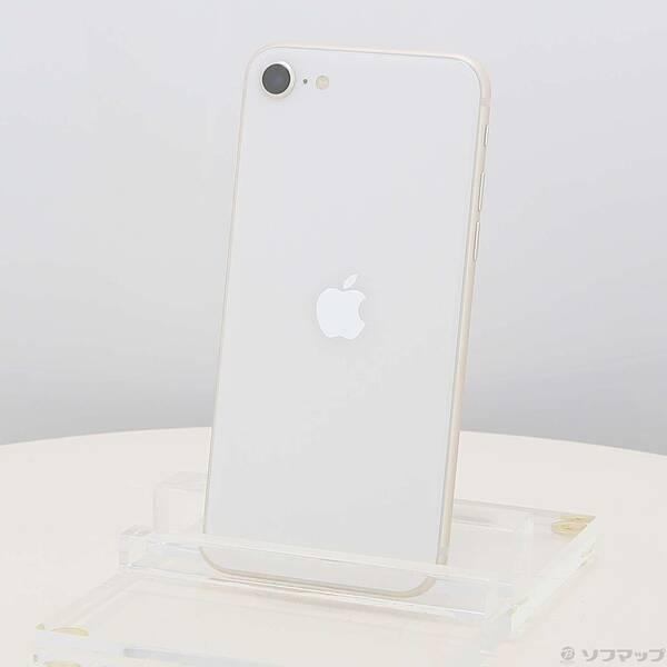 〔中古〕Apple(アップル) iPhone SE 第3世代 64GB スターライト MMYD3J／A SIMフリー〔262-ud〕 | 