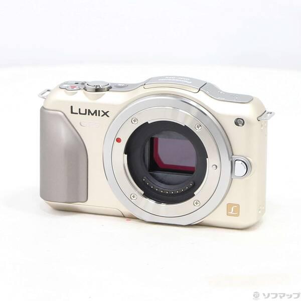 〔中古〕Panasonic(パナソニック) LUMIX DMC-GF5 ボディ シャンパンゴールド〔348-ud〕 | 