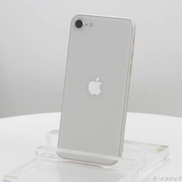 〔中古〕Apple(アップル) iPhone SE 第3世代 64GB スターライト MMYD3J／A SIMフリー〔258-ud〕 | 