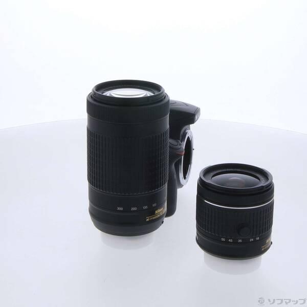 〔中古〕Nikon(ニコン) NIKON D3400 ダブルズームキット ブラック〔344-ud〕 |  | 03