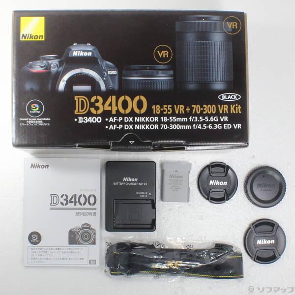 〔中古〕Nikon(ニコン) NIKON D3400 ダブルズームキット ブラック〔344-ud〕 |  | 05