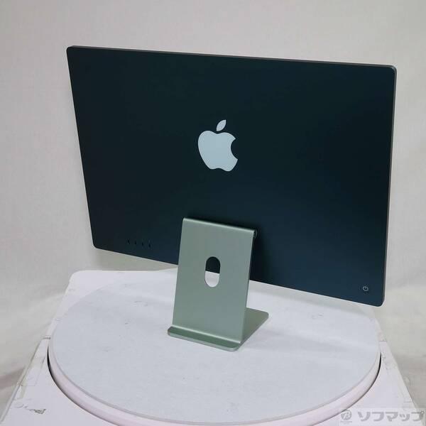 〔中古〕Apple(アップル) iMac 24-inch Mid-2021 MGPJ3J／A Apple M1 8コアCPU_8コアGPU 8GB SSD512GB グリーン 〔macOS v26.5.2〕〔258-ud〕 |  | 02