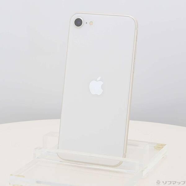 〔中古〕Apple(アップル) iPhone SE 第3世代 64GB スターライト MMYD3J／A SIMフリー〔349-ud〕 | 