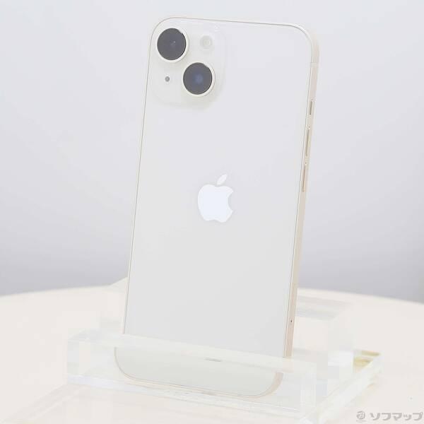 〔中古〕Apple(アップル) iPhone14 128GB スターライト MPUQ3J／A SIMフリー〔305-ud〕 | 
