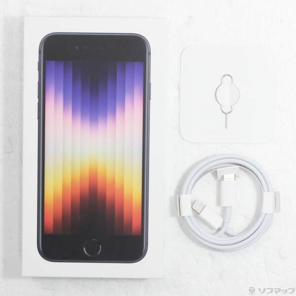 〔中古〕Apple(アップル) iPhone SE 第3世代 64GB ミッドナイト MMYC3J／A SIMフリー〔371-ud〕 |  | 04