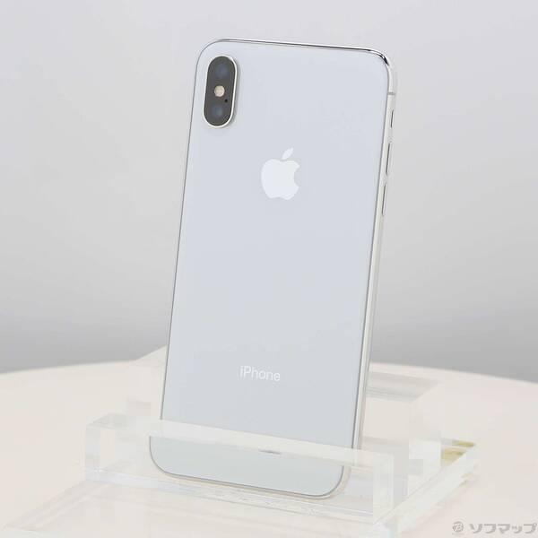 〔中古〕Apple(アップル) iPhoneX 256GB シルバー MQC22J／A SIMフリー〔377-ud〕 | 