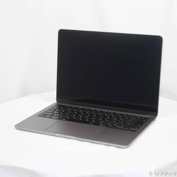 〔中古〕Apple(アップル) MacBook Air 13.6-inch Mid-2022 MLXX3J／A Apple M2 8コアCPU_10コアGPU 8GB SSD512GB スペースグレイ 〔26.1 Tahoe〕〔198-ud〕 | 