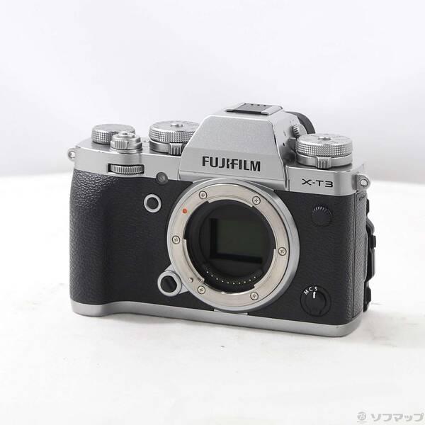 〔中古〕FUJIFILM(フジフイルム) FUJIFILM X-T3 ボディ シルバー〔349-ud〕 | 