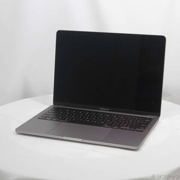 〔中古〕Apple(アップル) MacBook Pro 13.3-inch Late-2020 MYD92J／A Apple M1 8コアCPU_8コアGPU 16GB SSD1TB スペースグレイ 〔26.3 Tahoe〕〔269-ud〕 | 
