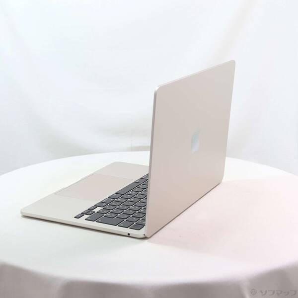 〔中古〕Apple(アップル) MacBook Air 13.6-inch Mid-2022 MLY23J／A Apple M2 8コアCPU_10コアGPU 8GB SSD512GB スターライト 〔26.3 Tahoe〕〔258-ud〕 |  | 01