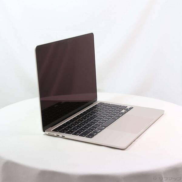 〔中古〕Apple(アップル) MacBook Air 13.6-inch Mid-2022 MLY23J／A Apple M2 8コアCPU_10コアGPU 8GB SSD512GB スターライト 〔26.3 Tahoe〕〔258-ud〕 |  | 03