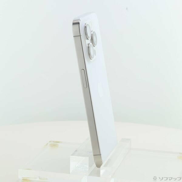 〔中古〕Apple(アップル) iPhone15 Pro 256GB ホワイトチタニウム MTUD3J／A SIMフリー〔262-ud〕 |  | 03