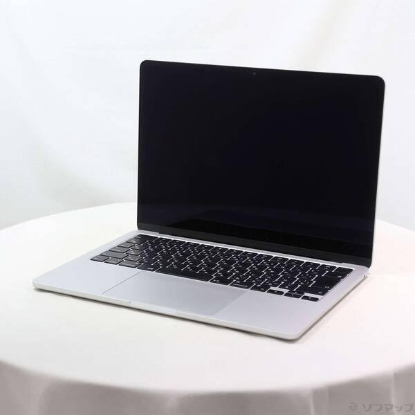 〔中古〕Apple(アップル) MacBook Air 13.6-inch Mid-2022 MLXY3J／A Apple M2 8コアCPU_8コアGPU 8GB SSD256GB シルバー 〔26.3 Tahoe〕〔295-ud〕 | 