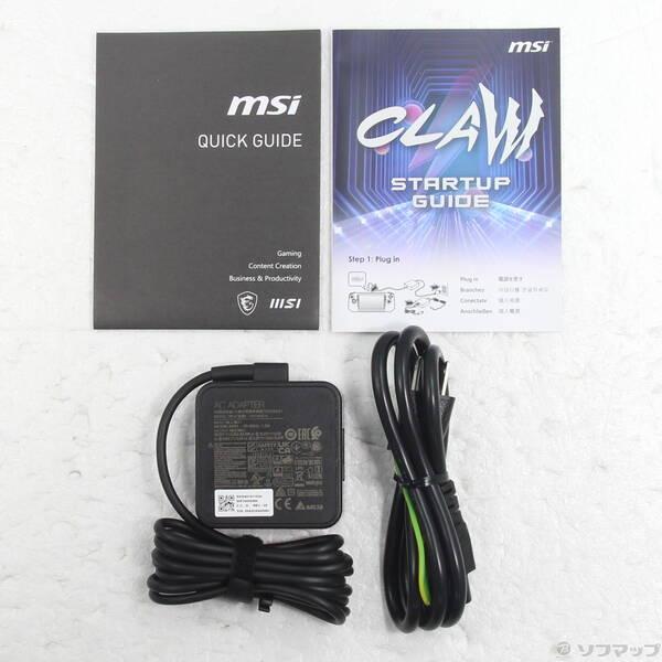 〔中古〕MSI(エムエスアイ) Claw(クロー) A1M CLAW-A1M-005JP ブラック〔377-ud〕 |  | 04