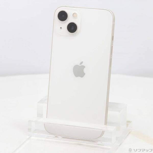 〔中古〕Apple(アップル) iPhone13 128GB スターライト MLND3J／A SIMフリー〔258-ud〕 | 