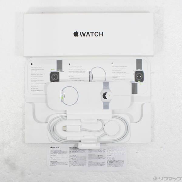 〔中古〕Apple(アップル) Apple Watch SE 第2世代 GPS 44mm シルバーアルミニウムケース ウインターブルースポーツループ〔198-ud〕 |  | 04