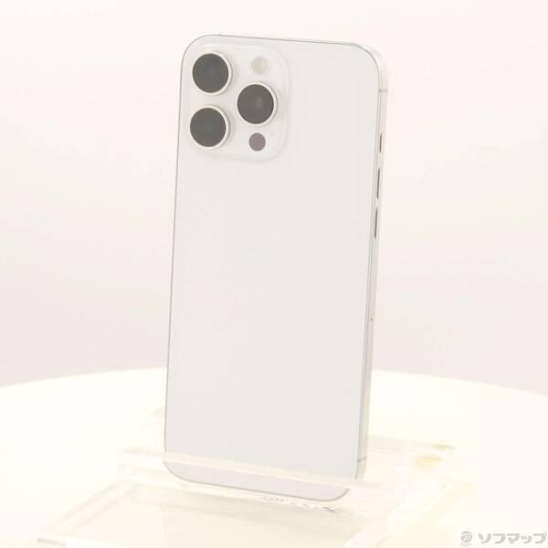 〔中古〕Apple(アップル) iPhone16 Pro Max 256GB ホワイトチタニウム MYWH3J／A SIMフリー〔377-ud〕 | 