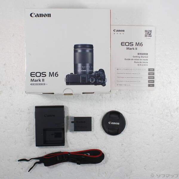 中古〕Canon(キヤノン) Canon EOS M6 Mark II EF-M18-150 IS STMレンズ