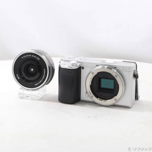 〔中古〕SONY(ソニー) α6400 ILCE-6400L パワーズームレンズキット シルバー〔262-ud〕 | 