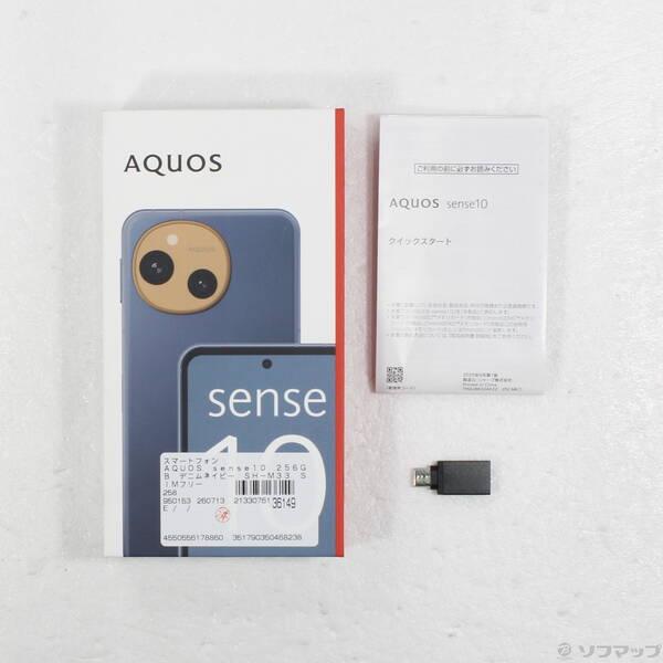 〔中古〕SHARP(シャープ) AQUOS sense10 256GB デニムネイビー SH-M33 SIMフリー〔377-ud〕 |  | 04