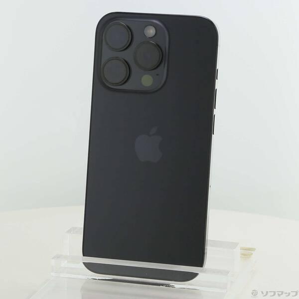 〔中古〕Apple(アップル) iPhone15 Pro 256GB ブラックチタニウム MTUC3J／A SIMフリー〔377-ud〕 | 