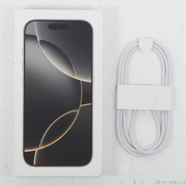 〔中古〕Apple(アップル) iPhone16 Pro 128GB ナチュラルチタニウム MYMY3J／A SIMフリー〔344-ud〕 |  | 04